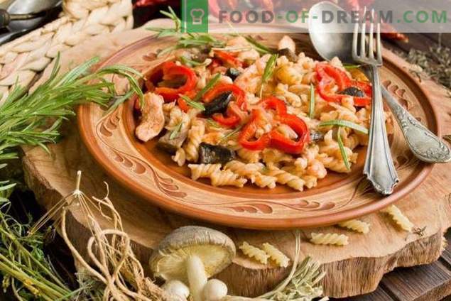 Chicken and Mushroom Pasta - Betaalbare klassiekers uit de Italiaanse keuken