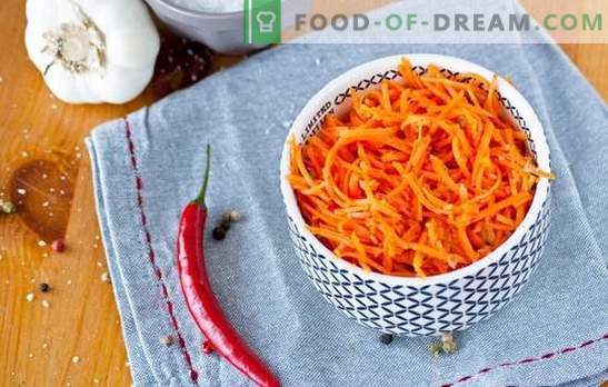 Welke kruiden zijn nodig voor Koreaanse wortelen en andere hartige hapjes?