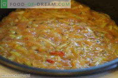 Squash braadpan met gehakt, heerlijke en lichte courgette braadpan recepten
