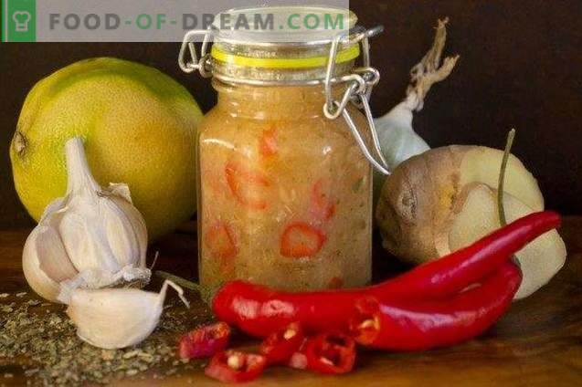 Thai chili sauce with onions and ginger