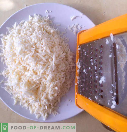 Hühnerbrust in einer cremigen Käsesoße mit Gemüse - Rezept mit Fotos