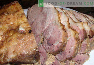 Gebakken varkensvlees in varkensvlees, recepten