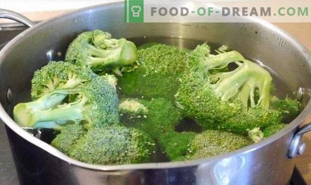 Broccoli met champignons