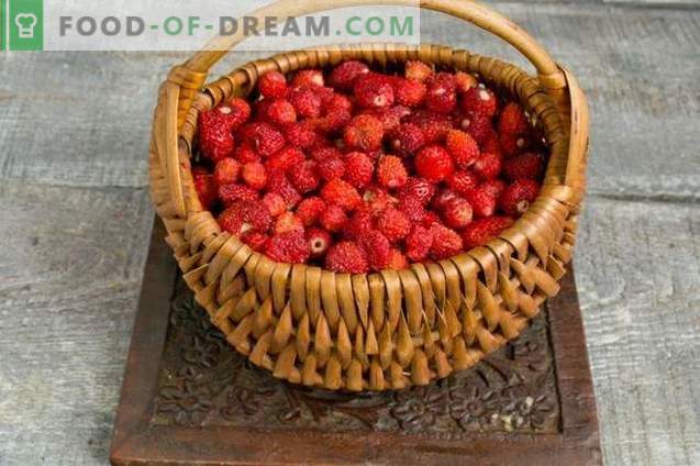Dikke aardbeien- of aardbeienjam