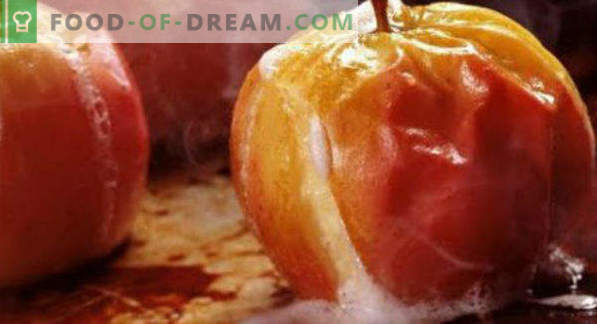 Verbeteren opgraven Doe herleven Appels bakken in de magnetron, met suiker, voor een kind, met cottage cheese