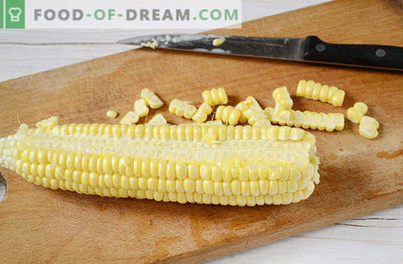 Hoe maïs in granen te bevriezen
