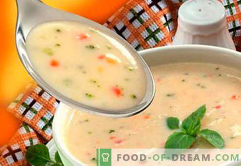 Soepen voor kinderen - bewezen recepten. Hoe goed en smakelijk koken soepen voor kinderen.