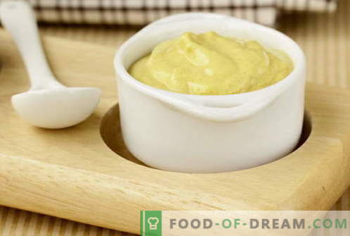 Mosterdsaus - de beste recepten. Hoe goed en smakelijk koken mosterd saus.