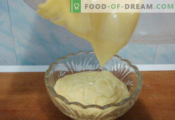 Stapsgewijs recept voor mayonaise thuis in een blender