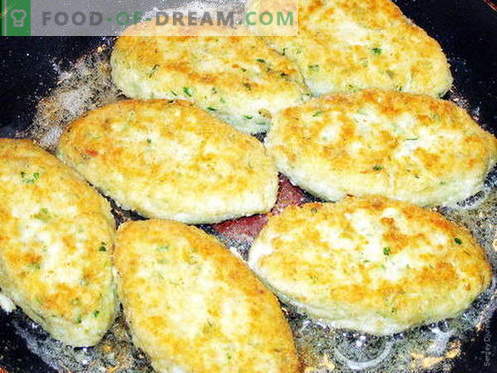 Fishcakes zijn de beste recepten. Hoe goed en smakelijk vispasteitjes koken.