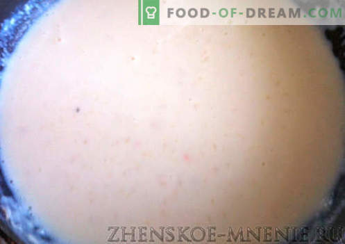 Crèmesoep met rode vis - een recept met foto's en een stapsgewijze beschrijving