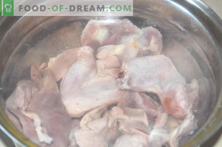 Soep met kippenvlees, of hoe Gleb Zheglov-soep te bereiden - recept