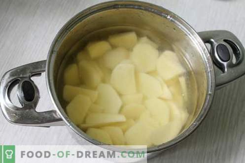 Aardappelkroketten - een interessant gerecht van gewone aardappelen