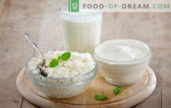 Een nuttig product is kwark gemaakt van melk en kefir thuis. Alle geheimen van het koken van zelfgemaakte kwark van melk en kefir