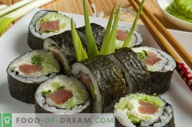 Sushi Maki met rode vis