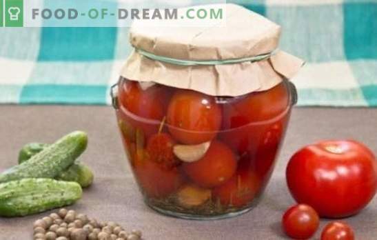 Ingeblikte tomaten voor de winter: heerlijke opslag. Recepten tomaten in blik voor de winter