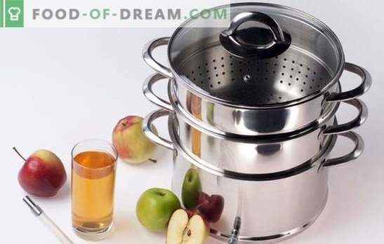 Hoe maak je appelsap in de juicer voor de winter? Heel eenvoudig! Subtiliteiten en trucs: met wat en hoe het sap te koken in de Apple Cooker