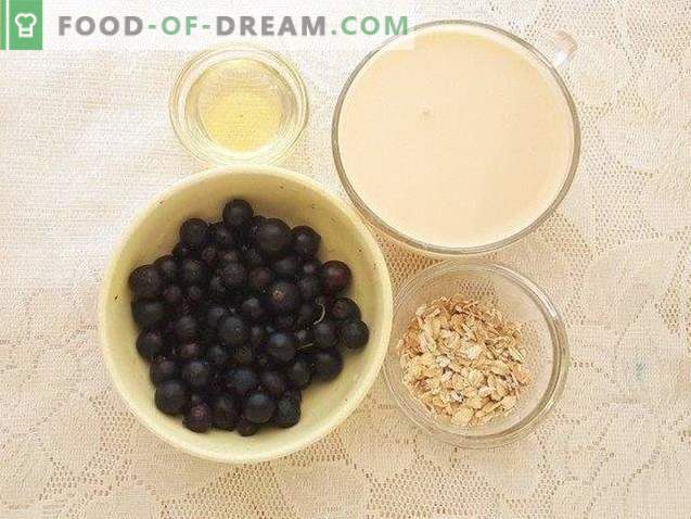 Blackcurrant-smoothie met honing