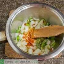 Vegetarische roomsoep - klassieke Indiase keuken