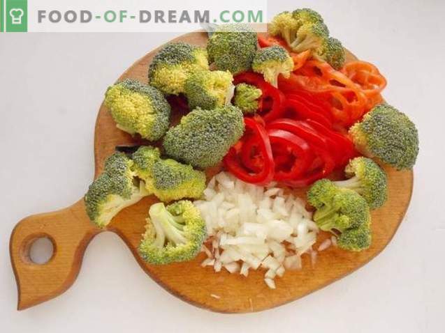 Broccolisoep en gehaktballetjes