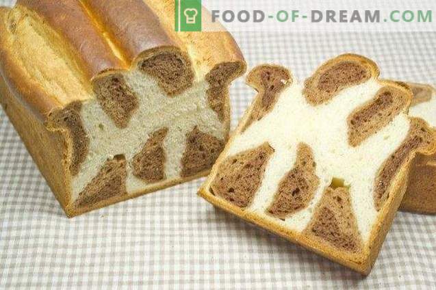 Luipaardbrioche - zoet brood voor kerst