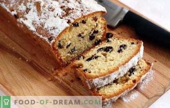 De perfecte cake met rozijnen: een recept volgens GOST of thuis bakken? Cupcake 