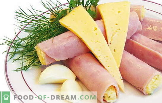 Broodjes met ham, kaas en knoflook als ontbijt? Receptenbroodjes met ham, kaas en knoflook: laat je fantasie de vrije loop!