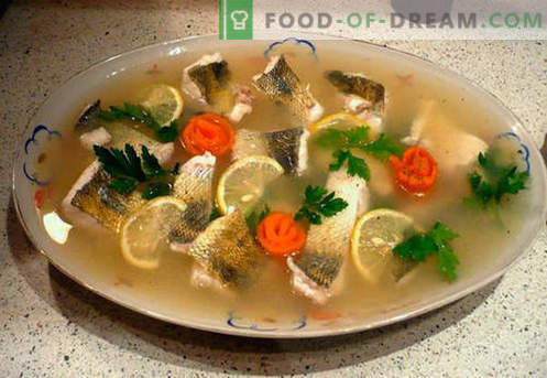 Zeevissen - de beste recepten. Hoe goed en lekker koken vis opvullen.