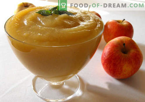 Appelmoes - de beste recepten. Hoe goed en lekker appelmoes te koken.