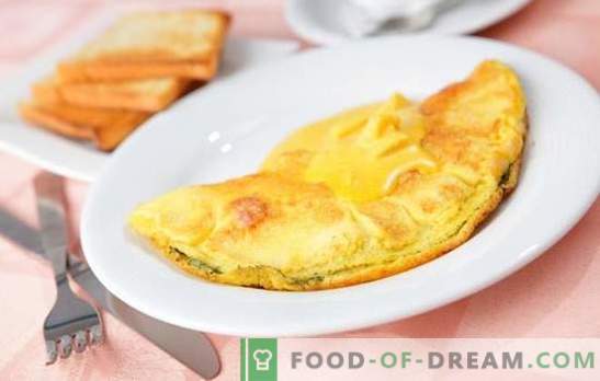 Heerlijke recepten voor wat snel en gemakkelijk van eieren kan worden gekookt. Licht ontbijt, snacks en desserts die snel kunnen worden gemaakt van eieren