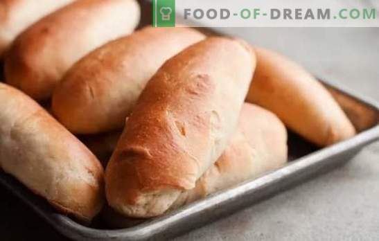 Hotdogbroodjes - vriendschap met worst is gegarandeerd! Recepten voor zelfgemaakte broodjes voor hotdogs van verschillende deeg op water, melk, zure room