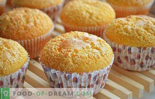 Klassieke muffins - ze zijn perfect! Amerikaans en onze recepten van klassieke muffins met chocolade, bessen, rozijnen