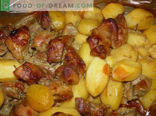 Aardappelen met vlees - de beste recepten. Hoe goed en smakelijk aardappelen met vlees te koken.