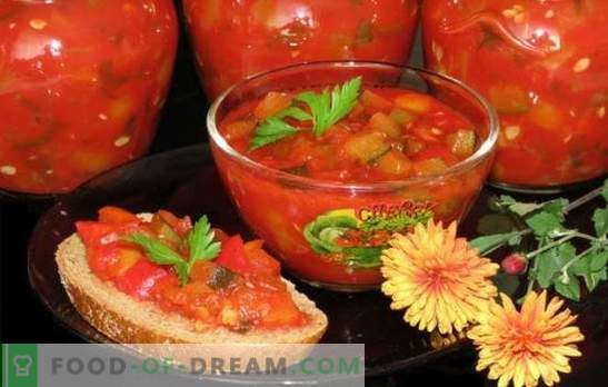 Kaviaar van Bulgaarse peper - een rijke knuppel! Recepten voor verschillende kaviaar van peper: met tomaten, aubergines, bieten, wortels
