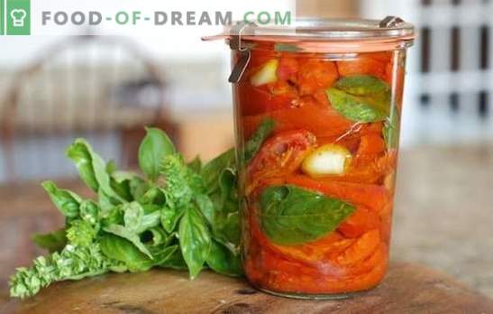 Tomaten met azijn voor de winter: 8 van de best bewezen recepten. Hoe maak je een oogst van tomaten met azijn voor de winter