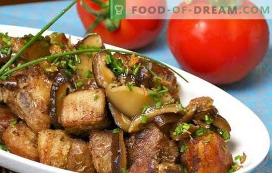 Varkensvlees met champignons in een slowcooker - mals vlees met een magisch aroma! Hoe maak je snel varkensvlees champignons in een slowcooker