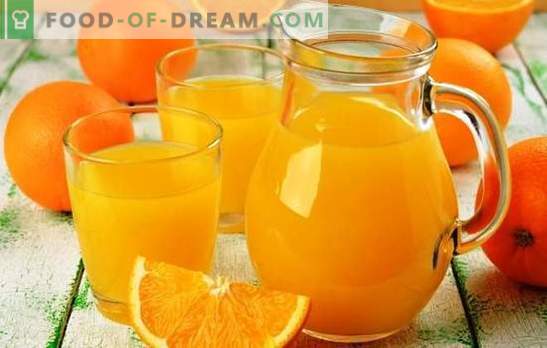 Een voordelige optie voor een groot gezin: hoe maak je 9 liter sap uit 4 sinaasappels. Geheimen van heerlijk goedkoop sap