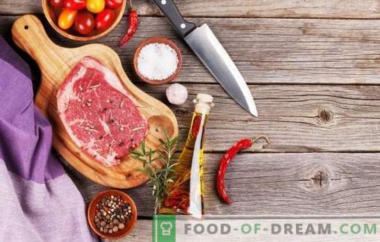 Welke specerijen zijn nodig voor vlees en die in geen geval niet kunnen worden gebruikt?