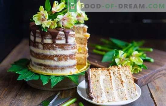Hummingbird Cake - fruitschaal en sappige koekjes. Een selectie taarten 