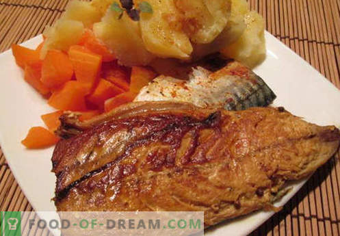 Gefrituurde makreel - de beste recepten. Hoe goed en smakelijk koken makreel gebraden.