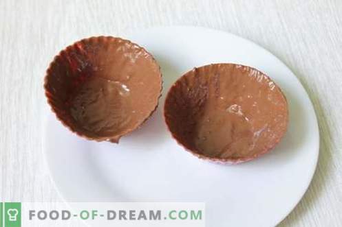 Geglaceerde chocoladerepen - een favoriet sierlijk van jongs af aan!