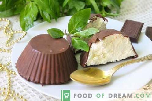 Geglaceerde chocoladerepen - een favoriet sierlijk van jongs af aan!
