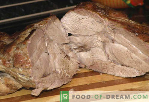Zelfgemaakt varkensvlees - de beste recepten. Hoe je thuis goede en lekkere gekookte ham kunt maken.