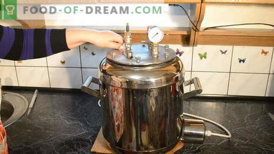 Stoofpot thuis maken: gebruik een autoclaaf. Trucs van het koken van heerlijke huisgemaakte stoofpot in een autoclaaf
