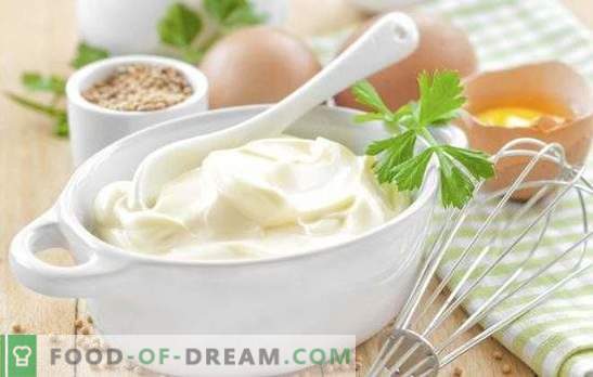 Mayonaise met melk is een populaire saus uit de Franse keuken. Verschillende mayonaise in melk: met eieren, zetmeel, bloem en mosterd