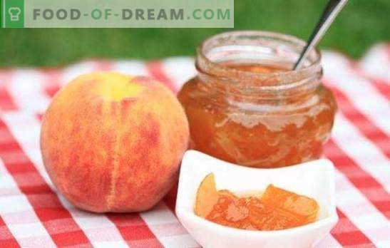 Peach-jam is een soort jam. Hoe kan ik perzik jam maken op een fornuis, in een slow cooker, broodbakmachine