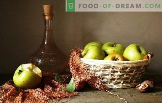 Apple seizoen - we maken een boeket wijn van appels zonder te drukken. Technologie van zelfgemaakte wijn van appels zonder sap - de voor- en nadelen van het maken van wijn uit appelpulp