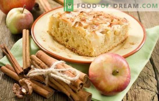 Charlotte met appels en kaneel is op een nieuwe manier een favoriete cake. Hoe een charlotte met appels en kaneel te bereiden: nieuwe ideeën