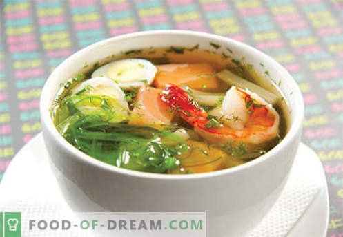 Miso-soep - bewezen recepten. Hoe goed en gekookt miso-soep.