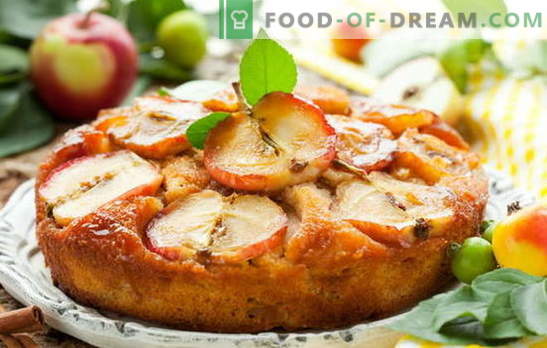 Bakken met appels - schrokken beide wangen op! Koken heerlijke gebakjes met appels: taarten, charlottes, croissants, peperkoek, strudel